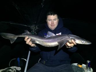 Jamie with just one of his spurs